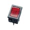 Gardner Bender Gardner Bender 10 amps Rocker Switch Black/Red 1 pk GSW-48 - alternate 1